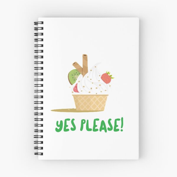 Item preview, Yes Please Cone Bowl - Always Yes to Ice Cream! designed and sold by Purrfecta.