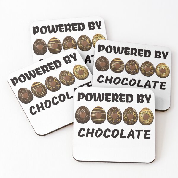 Item preview, Powered By Chocolate designed and sold by medbdj.