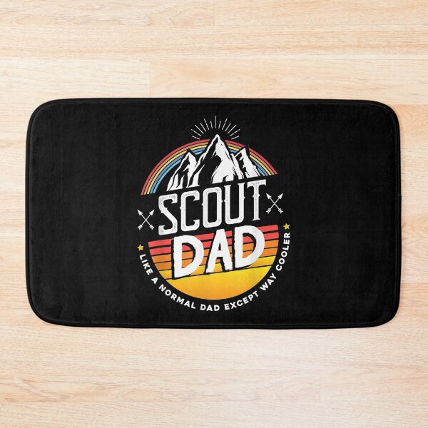 Item preview, Retro Scout Dad T Shirt for Camping Lovers Summer designed and sold by travellb.