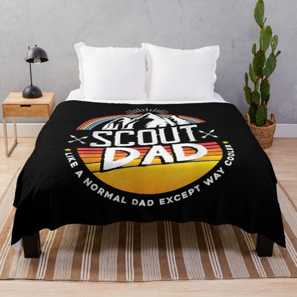 Item preview, Retro Scout Dad T Shirt for Camping Lovers Summer designed and sold by travellb.
