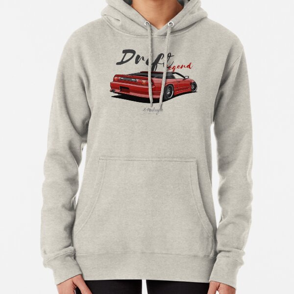 Silvia S13, 200SX, 240SX (red) Pullover Hoodie