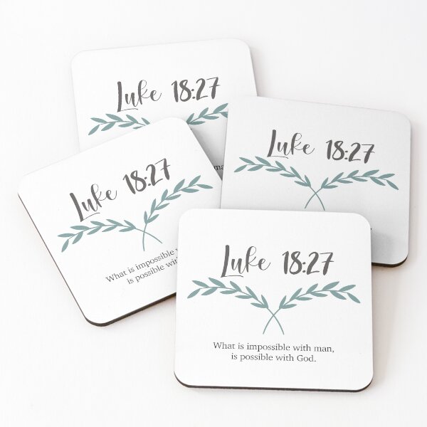 Item preview, Luke 18:27 designed and sold by serendipitous08.