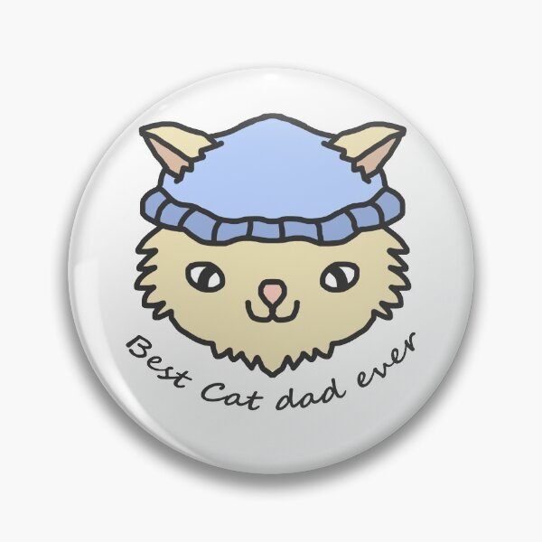 Item preview, The best cat dad ever, father's day designed and sold by Jacobo Correa.