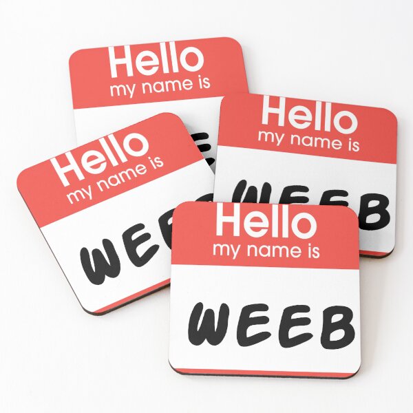 Item preview, Hello my name is weeb designed and sold by Afternext.