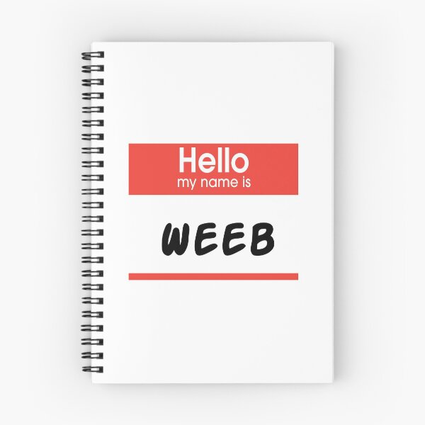 Item preview, Hello my name is weeb designed and sold by Afternext.
