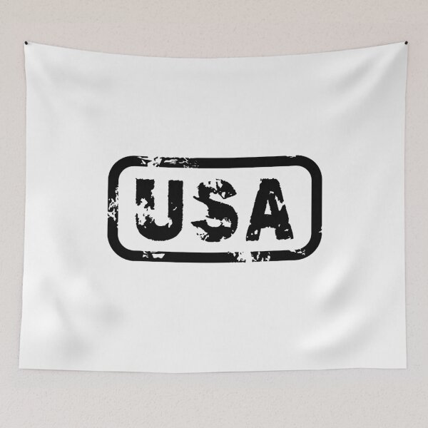 Artikelvorschau, USA Amerika Schild entworfen und verkauft von GeogDesigns.