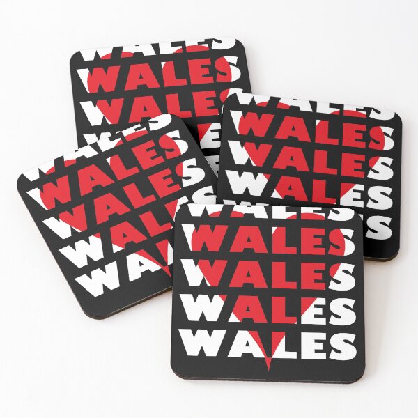 Item preview, Love Wales red heart beat of time designed and sold by unREST-design.
