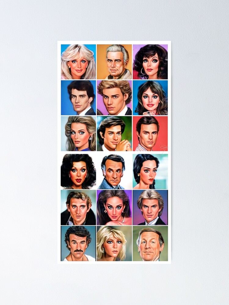 “ORIGINAL DYNASTY CAST” Poster for Sale by Bjorkyboy | Redbubble