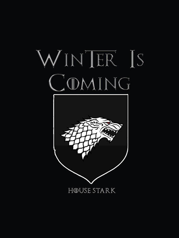 Game of Thrones Stark Logo Poster