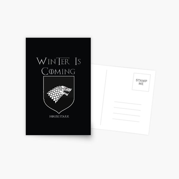 Item preview, Winter is coming | House stark designed and sold by errazzouki.