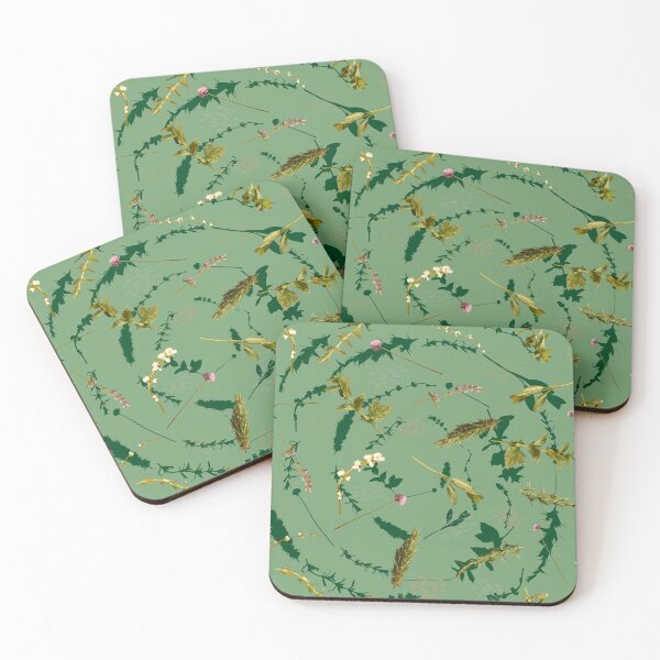 Item preview, Herbspiral garden pattern in green designed and sold by Breurs.