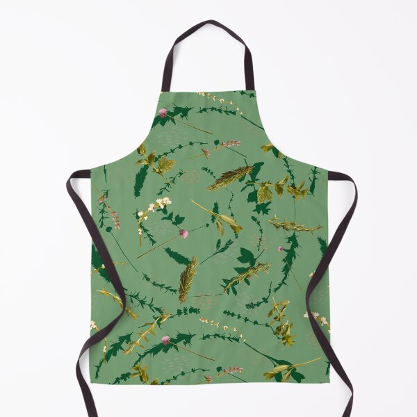 Item preview, Herbspiral garden pattern in green designed and sold by Breurs.