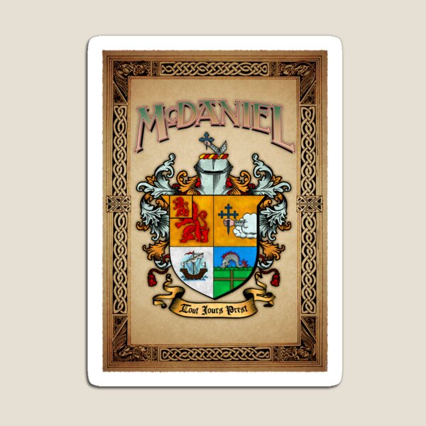 McDaniel coat of arms Magnet