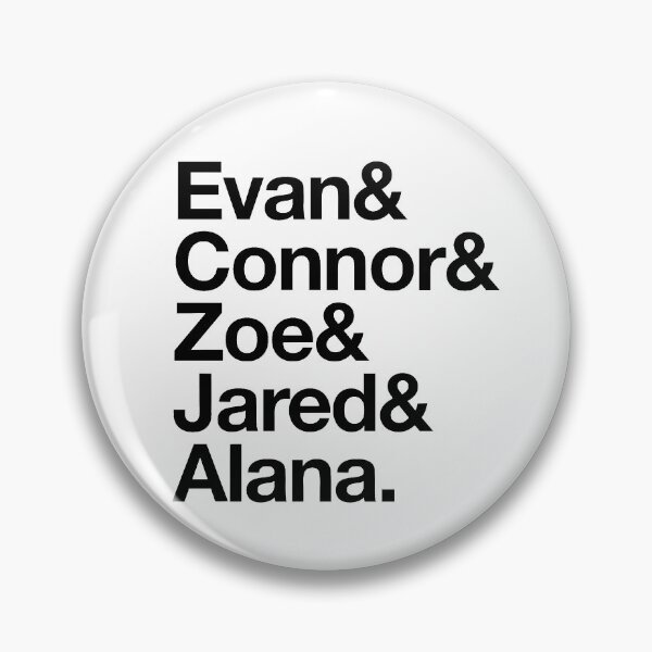 Item preview, Dear Evan Hansen Characters designed and sold by broadwayraccoon.