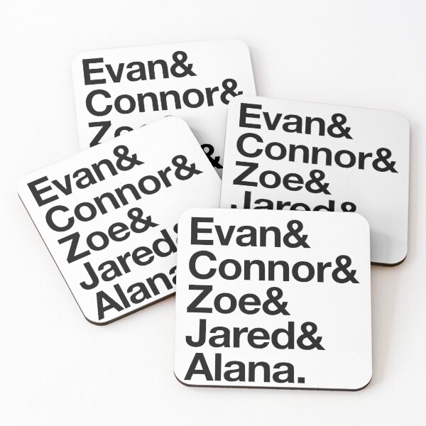 Item preview, Dear Evan Hansen Characters designed and sold by broadwayraccoon.