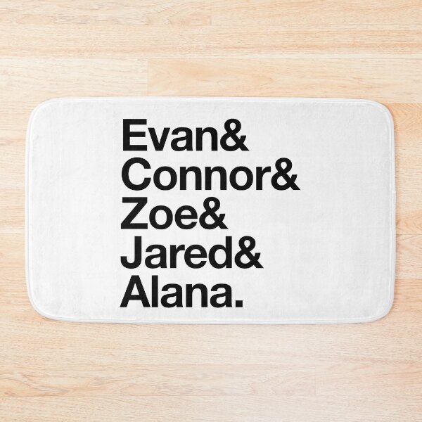 Item preview, Dear Evan Hansen Characters designed and sold by broadwayraccoon.