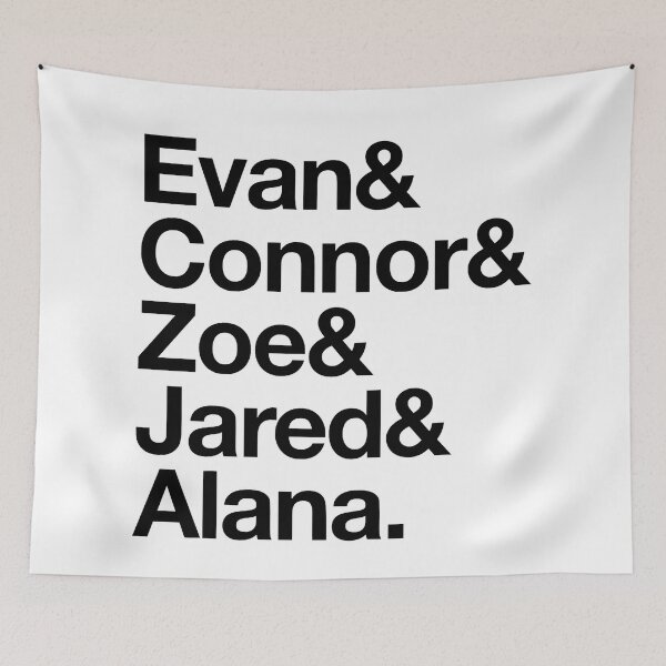 Item preview, Dear Evan Hansen Characters designed and sold by broadwayraccoon.