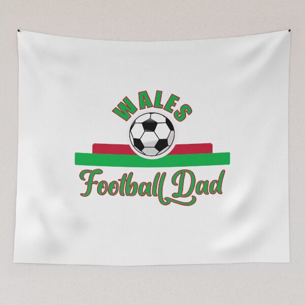 Item preview, Wales Football Dad Father's Day Euro 2021 Welsh Football Team Supporter designed and sold by MimsTees.