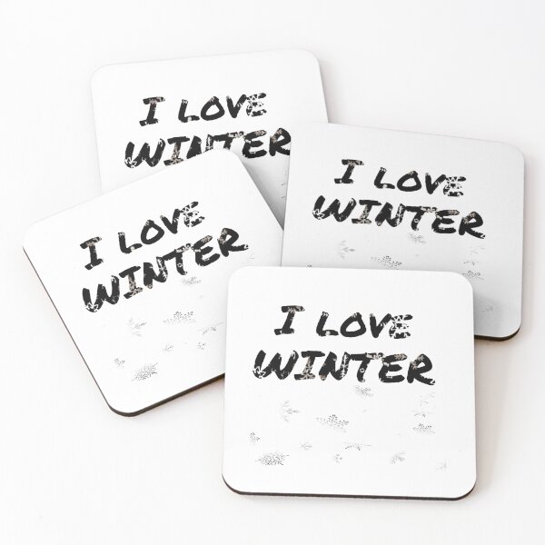 Item preview, I love Winter designed and sold by Mefista.