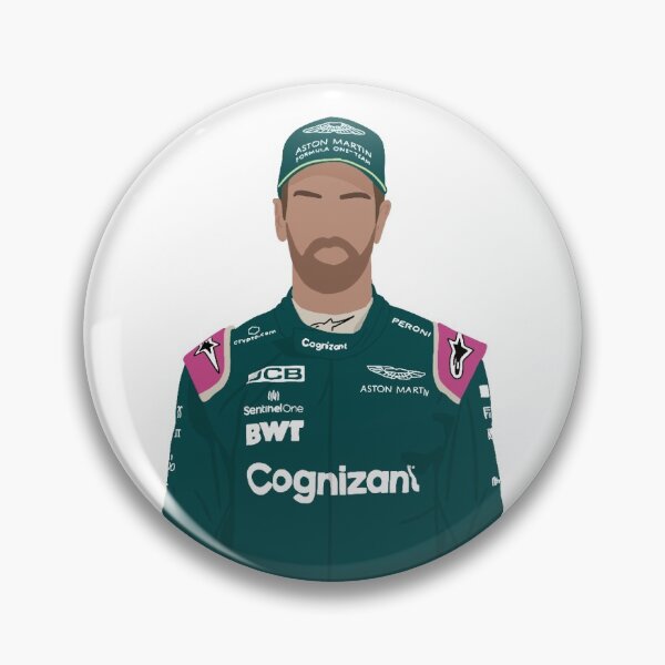Item preview, Sebastian Vettel for Aston Martin F1 team 2021 designed and sold by royaldutchness.