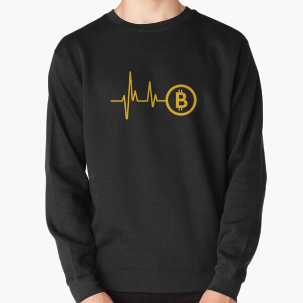 Bitcoin-Herzschlag Pullover
