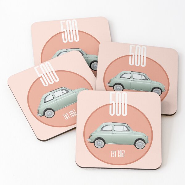 Item preview, Fiat 500 vintage car design designed and sold by MiloHarris.