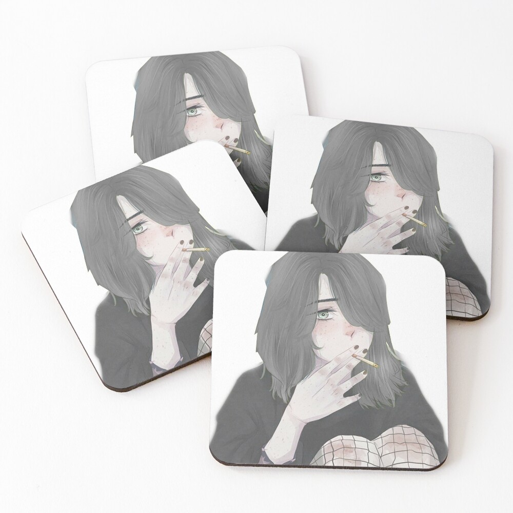 Anime Girl Sad Magnet for Sale by InsecurePuppet