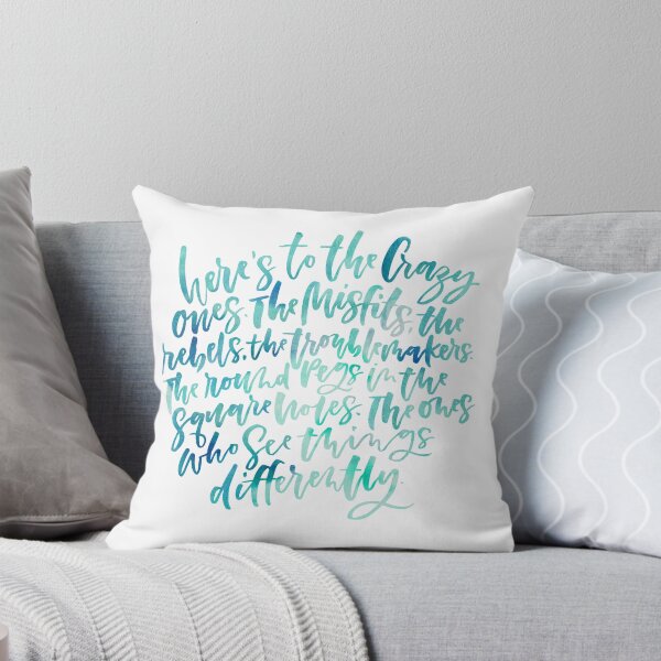 Item preview, Hand lettered "Here's to the Crazy Ones" designed and sold by Lori P.