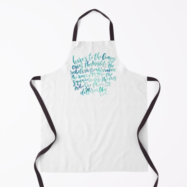 Item preview, Hand lettered "Here's to the Crazy Ones" designed and sold by Lori P.
