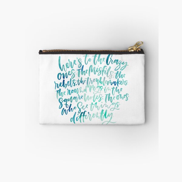 Item preview, Hand lettered "Here's to the Crazy Ones" designed and sold by Lori P.