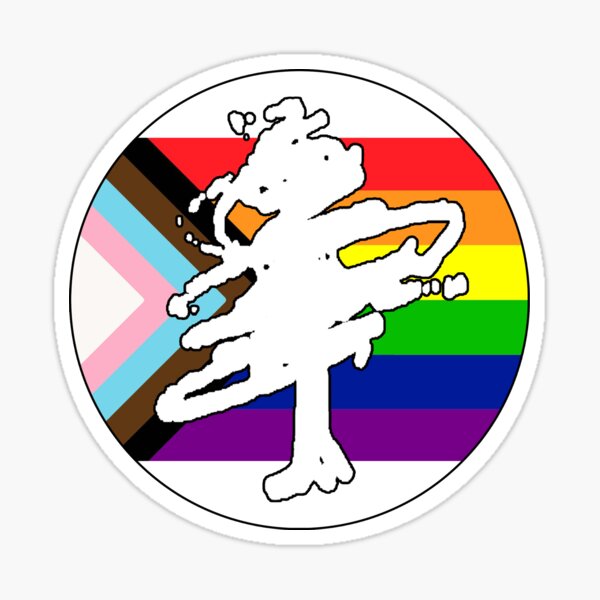 Janesville Pride Icon Sticker