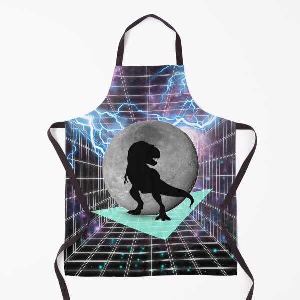 Item preview, Vaporwave Dinosaur Moon designed and sold by MoonBuckets.