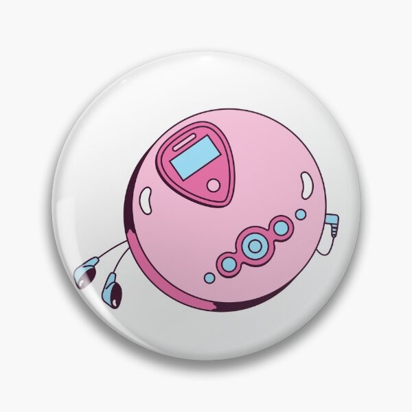 Item preview, 90s Retro Pink Cd Player designed and sold by Veriepear.