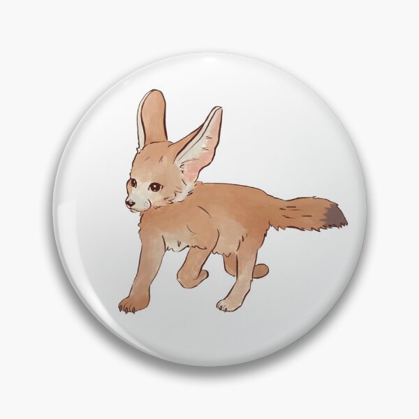 Item preview, Young desert fox pup designed and sold by thebrokenbird.