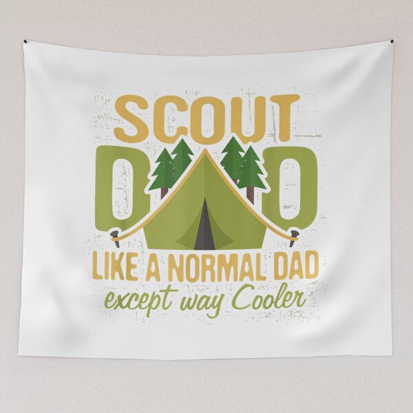 Item preview, Scout Dad T Shirt Cub Leader Boy Camping Scouting Troop Summer designed and sold by travellb.