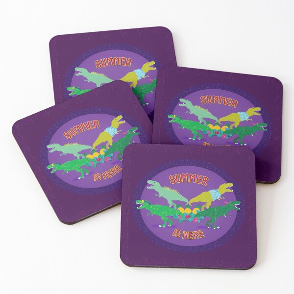 Item preview, Summertime T-Rex's designed and sold by liveinpaper.