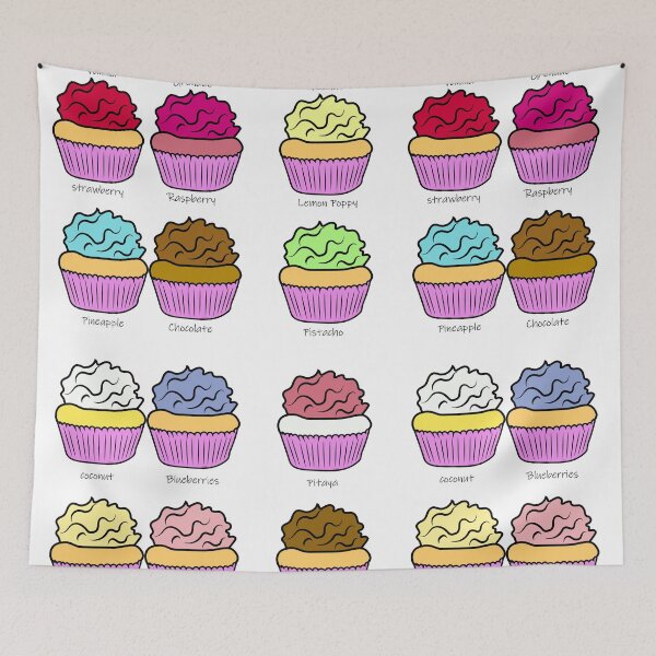 Item preview, Cupcake chart designed and sold by nuriart.