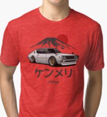 Skyline GTR Kenmeri (white) Tri-blend T-Shirt