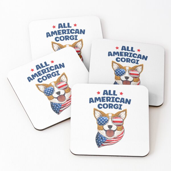 Item preview, All American Corgi 4th of July designed and sold by Uppercase Tees.