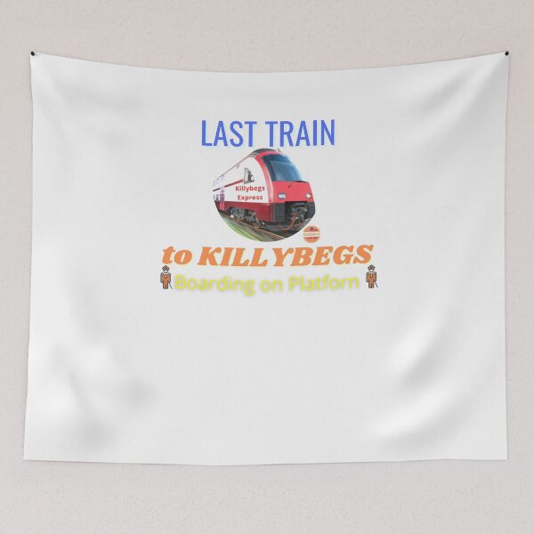 Item preview, LAST TRAIN TO KILLYBEGS Boarding on Platforn designed and sold by OliDesigns.