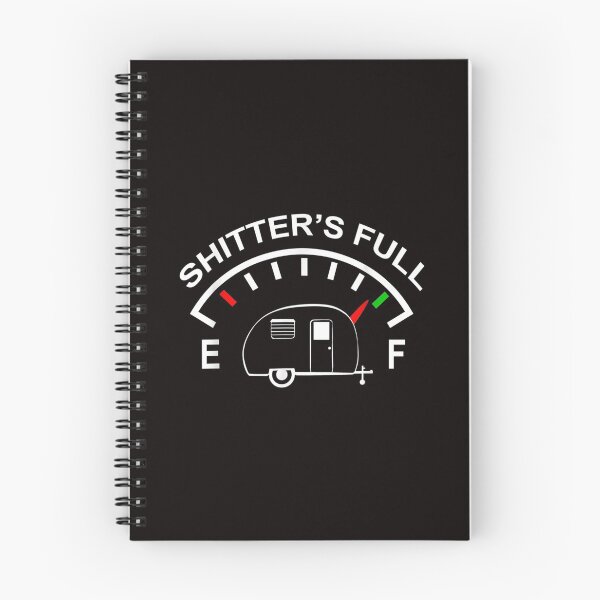 Item preview, Shitters Full Funny Camper RV Camping Summer designed and sold by travellb.