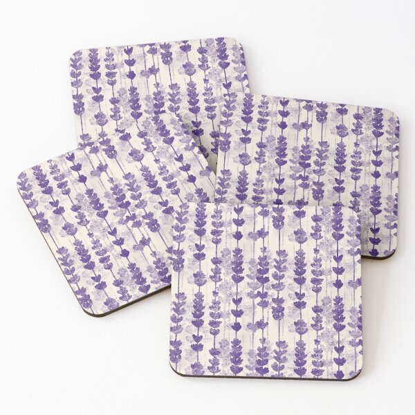 Item preview, A Fragant Field - lavender painting, Provence, aromatherapy  designed and sold by E-dri @ edridesigns.