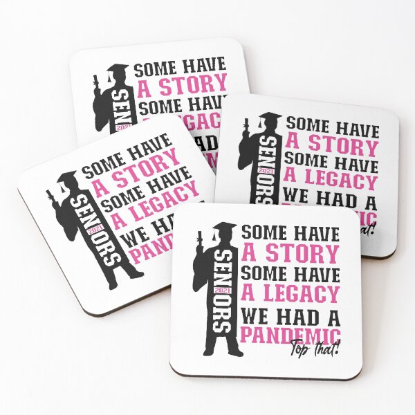 Item preview, Pandemic Graduation | Black And Pink Text Boys Funny Graduation designed and sold by Estrytee.