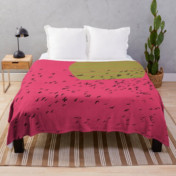 Item preview, Very Large Flock Of Flying Birds - Minimalist Wall designed and sold by birdo-art.