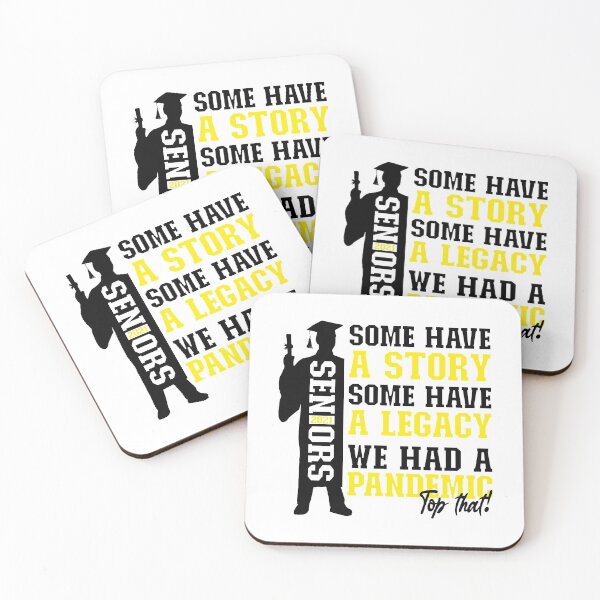 Item preview, Pandemic Graduation | Black And Yellow  Text Boys Funny Graduation designed and sold by Estrytee.