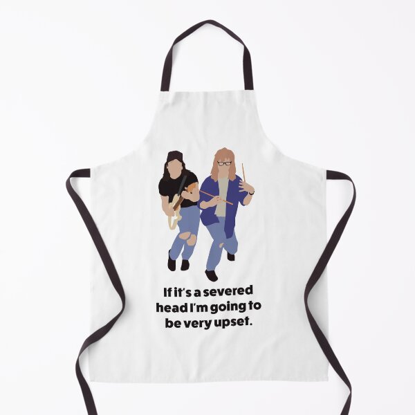 Item preview, Wayne's World Minimal Style | If it's a severed head I'm gonna be very upset quote designed and sold by art-fox.