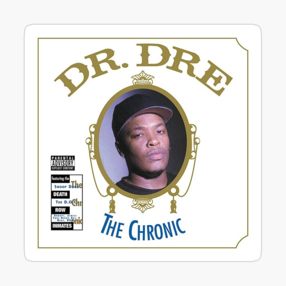 dr dre the chronic album print