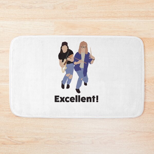 Item preview, Wayne's World Minimal Style | Excellent! quote designed and sold by art-fox.