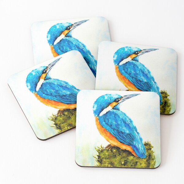 Item preview, KINGFISHER POISED designed and sold by carriemckenzie.