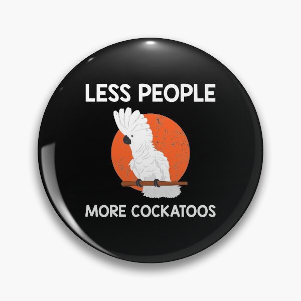 Item preview, Less People Parrot Lover Umbrella Cockatoo graphic designed and sold by jakehughes2015.